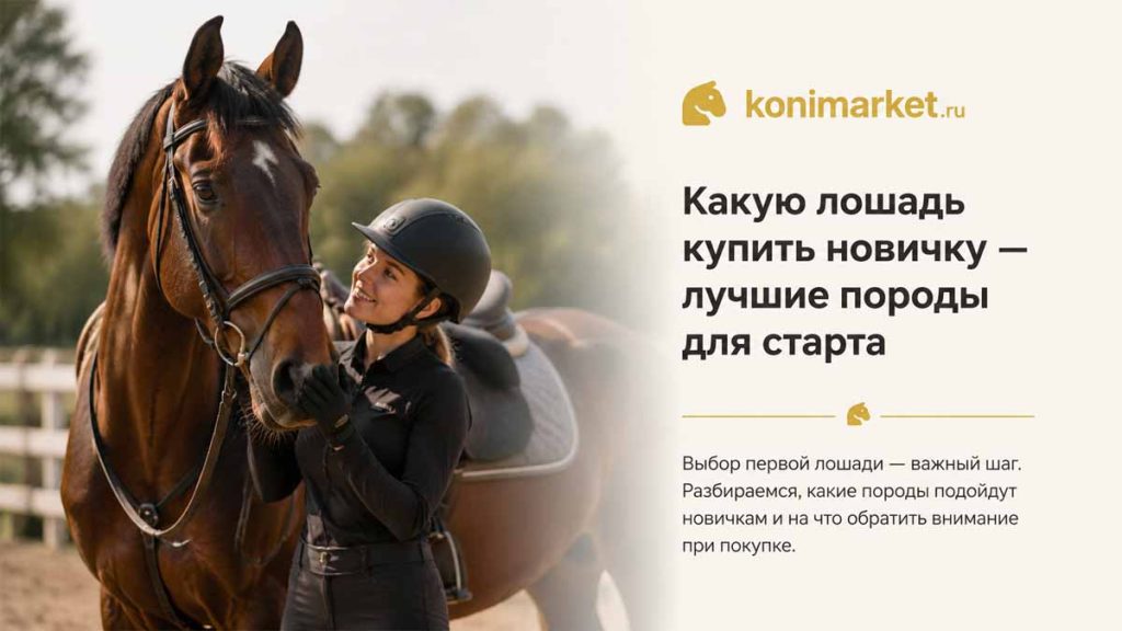 Какую лошадь купить новичку — лучшие породы для старта