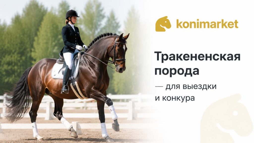 Тракененская порода — для выездки и конкура