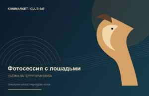 Фотосессия с лошадьми