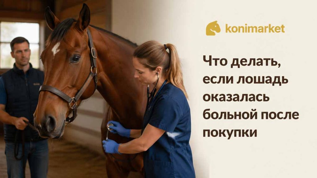 Что делать, если лошадь оказалась больной после покупки