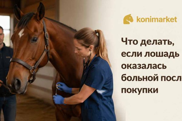 Что делать, если лошадь оказалась больной после покупки