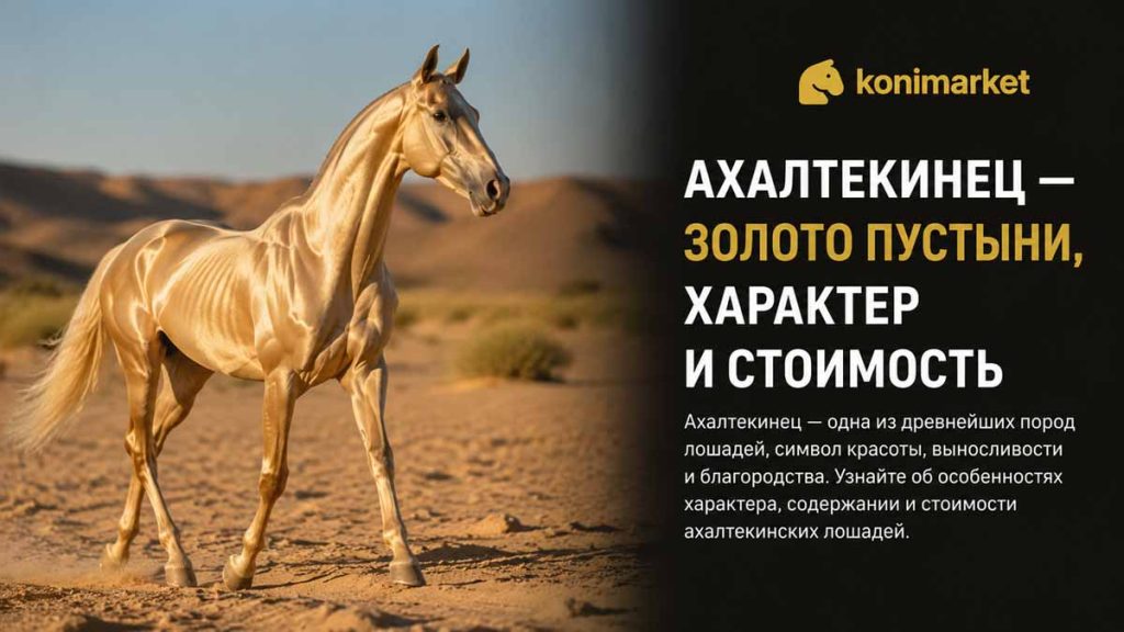 Ахалтекинец — золото пустыни, характер и стоимость