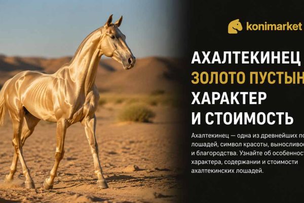 Ахалтекинец — золото пустыни, характер и стоимость